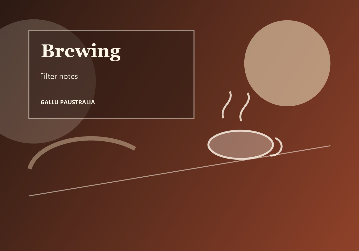 Pour-over coffee being brewed in a cafe